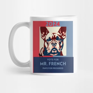 Pet lover french bulldog campaign tee Mug